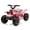 Pink, variant on Roromall 6V Kids ATV 4-Wheeler Ride On Car, Electric Motorized Quad Battery Powered Vehicle with Forward/Reverse Switch for 3+ Years Old