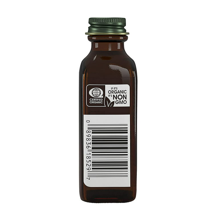 Happy Home Natural Orange Flavoring, Non-Alcoholic, Certified Kosher, 7 oz.  Plastic Bottle. 