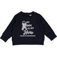 thumbnail image 2 of Inktastic My Mom is My Hero Diabetes Awareness Baby Sweatshirt, 2 of 4