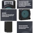 thumbnail image 4 of ZFYXGS Portable Bluetooth Speaker,Wireless Outdoor Speaker With Subwoofer,Bluetooth 5.0, TFCard,AUX Cable,USB Flash Drive,For Home,Outdoors,Camping, 4 of 7
