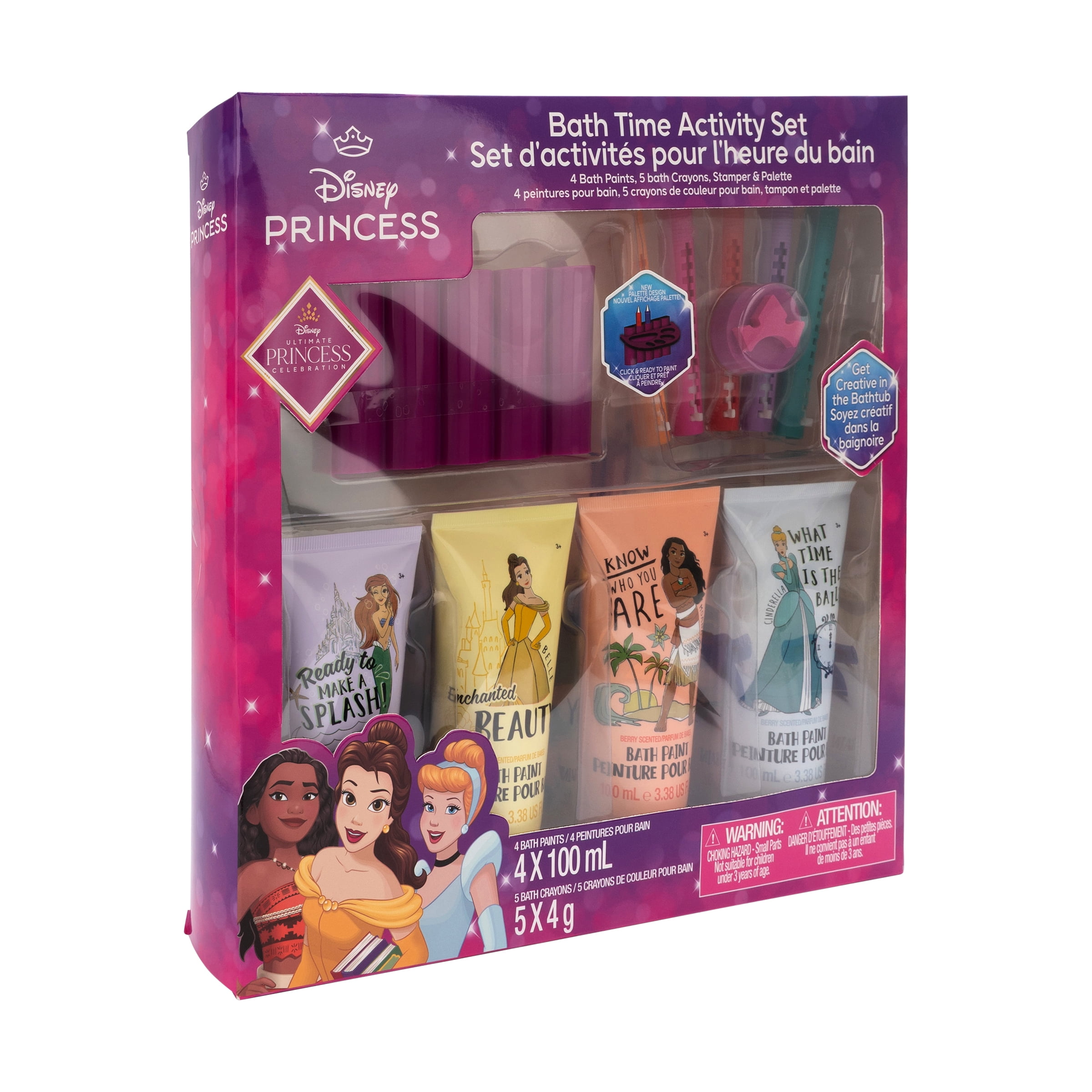 Disney Princess Bath Time Activity Set, Princess Bath Time Activity Set