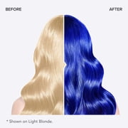 Splat Original Complete Kit, Semi-Permanent Hair Dye with Bleach, Blue Envy