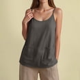 thumbnail image 2 of Yammkia Womens Summer Clothes Womens Tank Tops Summer Tank Tops for Women 2026, Sleeveless Loose Casual Tops Shirts(Gray,M), 2 of 8