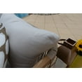thumbnail image 2 of Rimini 3-Piece Teak Wood Outdoor Patio Conversation Sectional Set W/2-Piece Sectional and Coffee Table, 2 of 8