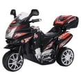 thumbnail image 1 of Patiojoy 6V Battery Powered Motorcycle Kids Ride On 3 Wheels bicycle Black, 1 of 10