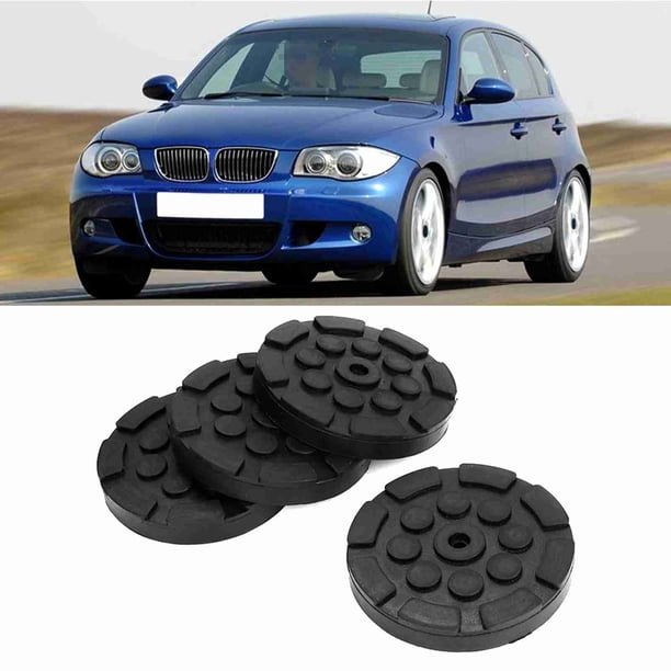 4 Piezas Almohadillas Redondas De Goma Para Auto Accesorios Universales Para Elevadores De Autos, Camiones Y Pesas