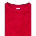 thumbnail image 2 of Wonder Nation Girls Long Sleeve Top and Sleep Pants, Two-Piece, Sizes 4-18, 2 of 3