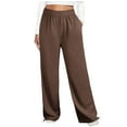 thumbnail image 2 of Aloohaidyvio Pants,Womens Sweatpants High Waisted Active Joggers Pants Baggy Lounge Bottoms, 2 of 4