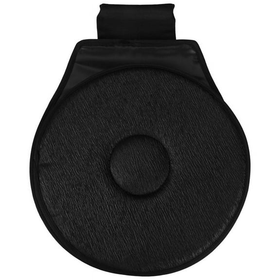 Swivel Seat Cushion for Car for Elderly, 360° Rotation Portable Memory Foam Auto Swivel Seat Cushion Anti-Slip for Back, Hip, Tailbone Pain Suffer,1 * Car cushion,black