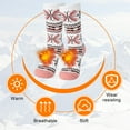 thumbnail image 5 of Loritta 3 Pairs Thermal Socks for Women, Winter Thick Warm Heated Boot Crew Socks Size 5-11, 5 of 6