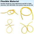 thumbnail image 4 of 10PCS COB LED Flexible Ultra Slim Filament 3V Spiral Bulb Filament Retro Edison Bulb Lamp Parts Diode Lighting Strip Decoration, 4 of 5