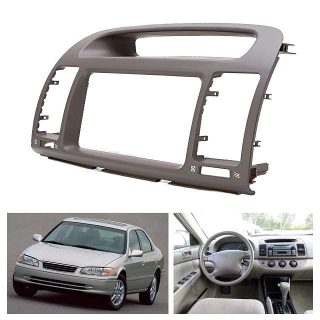 Façade Stéréo de Voiture, Cadre de Panneau CD Résistant à l'Usure Durable pour Modification Auto