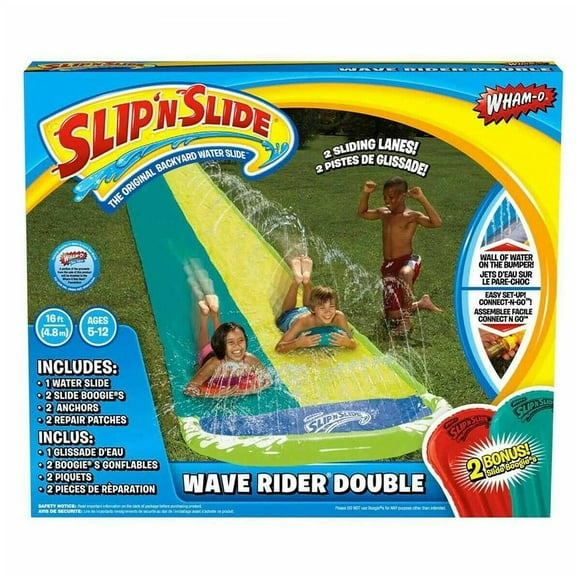 Wham-O Double Wave Inflatable Water Slide