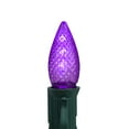 thumbnail image 2 of Sienna C7 Faceted LED Christmas Replacement Bulbs - Purple - Pack of 4, 2 of 2