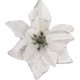 thumbnail image 2 of Injueey Árbol de Navidad decorativo flor falsa portátil desmontable de moda brillante jardín flores artificiales de simulación de plata Kits de decoración para fiestas Plata Injueey JR1170-03, 2 of 6
