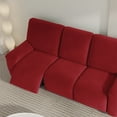 thumbnail image 3 of Housse Extensible pour Fauteuil Inclinable 2024 Housse de Canapé Simple Protecteur de Meubles Élastique Violet 1 Place, 3 of 8