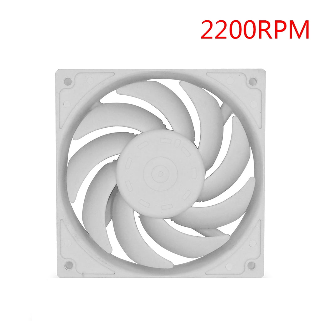 Drrntien CPU Cooler Silent PWM Fan Radiator Cooling FanLow Profile Cooler Big Airflow Fan