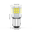 thumbnail image 2 of 2-PACK 1157 7528 LED Brake Stop Tail Light Bulbs for Hyundai Accent 1995-2017, 2 of 12