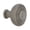 Antique Pewter, variant on Nostalgic Warehouse Ckb_Dec Deco 1-3/8" Mushroom Cabinet Knob - Grey