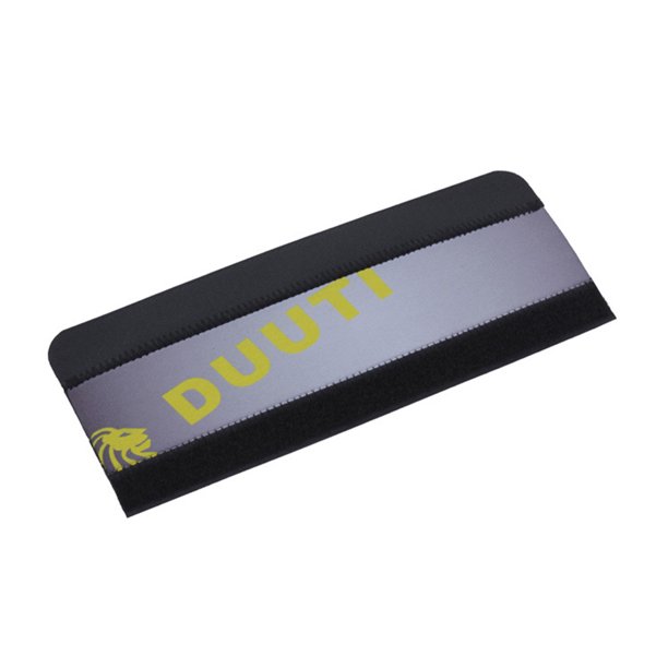 Duuti Neopreno Cadena de bicicleta Guardia Lavable Reutilizable Reutilizable Protector de marco deportivo al aire libre Ciclismo Pegatina de nylon Accesorios Gris Eigraketly OD003250-05B
