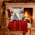 thumbnail image 7 of YIKA Christmas Tree Snowflake Reindeer Pillowcase Christmas Pillow Cover Holiday Decoration Sofa Decoration Linen Pillow Home Sofa Holiday Decoration Pillow Cover 45x45cm D, 7 of 7