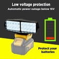 thumbnail image 5 of 30 LED Work Lamp Light Flashlight Spotlight for Li-Ion Battery, 5 of 5
