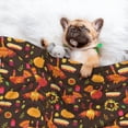 thumbnail image 3 of Disketp Thanksgiving Turkey Dog Blanket/Bed Cover for Dogs and Cats,Puppy Essentials-Large, 3 of 8