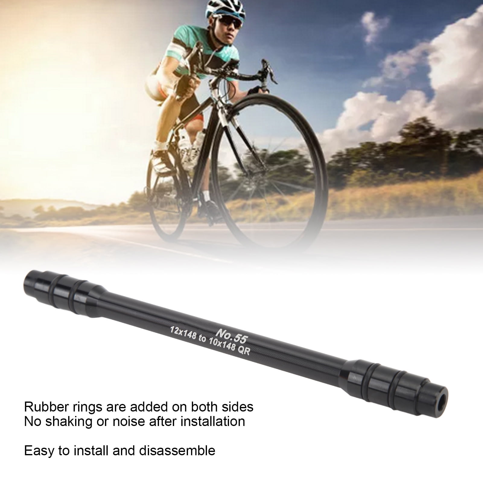 Mountain Bike 9mm Qr To 15mm Thru Axle Conversion Mountain