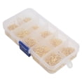 thumbnail image 4 of Fishhook 500pcs Fishing Hooks Set Carbon Steel Single Circle Fishhook Fly Fishing Carp Hooks, 4 of 7