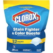 Clorox 2 Ultra Concentrated Stain Fighter & Color Booster, 32 Count