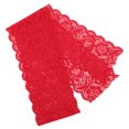 thumbnail image 2 of Elastic Trim Stretchy Elastic Red Black Black Lace Ribbon Soft Comfortable Unique Design for Sewing DIY for Decorations ANGGREK Otros, 2 of 8