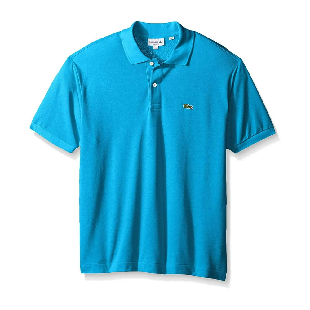 Lacoste - Lacoste Men Short Sleeve Classic Pique Polo - Walmart.com ...