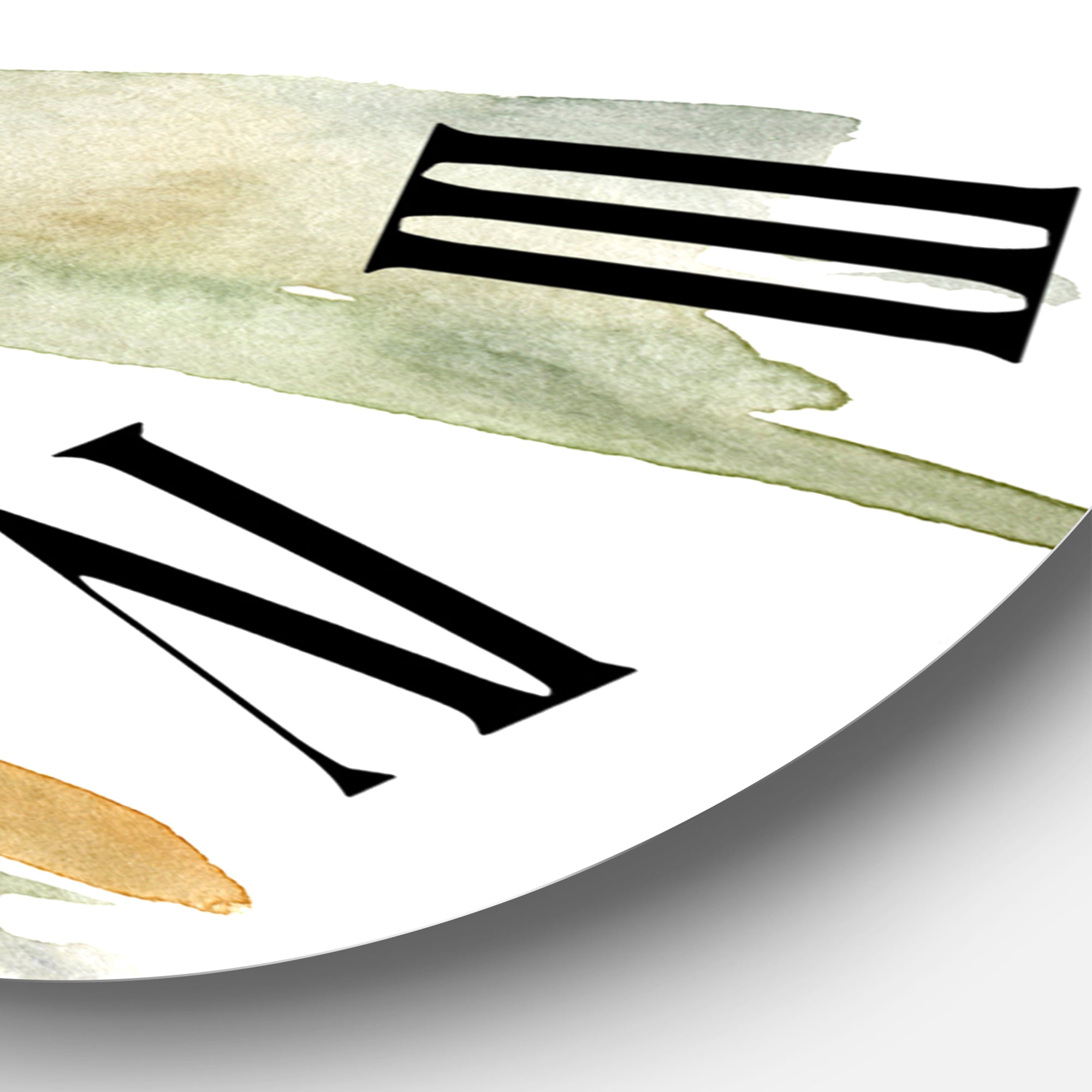 Designart 1 in Quartz Modern/Contemporary Wall Clock