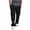 58#Black, variant on Cargo Sweatpants for Men Heavyweight Bottom Straight Leg Sweatpant Pockets Plus Size Big and Tall Joggers Army Green L