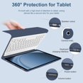 thumbnail image 6 of Detachable Keyboard Case for Samsung Tab A9+ 11" (SM-X210/X216/X218) with S Pen Holder, 6 of 9