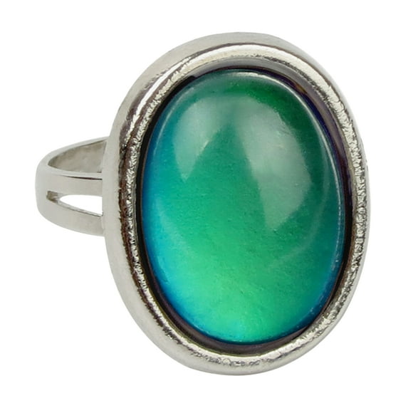 Anillo de humor Ovalado Sunnimix para mujeres niñas cumpleaños