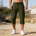 thumbnail image 6 of Horkkom Cargo Shorts for Men Elastic Waist Drawstring Hiking Shorts Summer Outdoor Casual Shorts with Pockets, S-3XL, 6 of 10