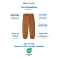 thumbnail image 5 of Garanimals Baby & Toddler Boys Fleece Sweatpants, Sizes 0-6T, 5 of 8