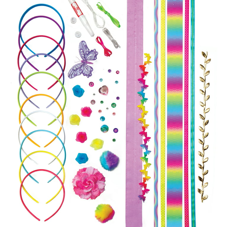 Creativity for Kids Fashion Headbands - Child, Beginner Craft Kit for Boys  and Girls