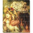 thumbnail image 1 of Ceramic Tile Mural-Auguste Renoir Children Painting 12. 30" w x 36" h using (30) 6 x 6 ceramic tiles, 1 of 3