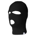 thumbnail image 1 of TopHeadwear 3-Hole Ski Face Mask Balaclava, Black, 1 of 2