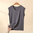 thumbnail image 2 of GUACER Women's Modal Round Neck Tank Tops, Sleeveless Casual Vest, Soft Breathable Undershirt for Summer, 2 of 6