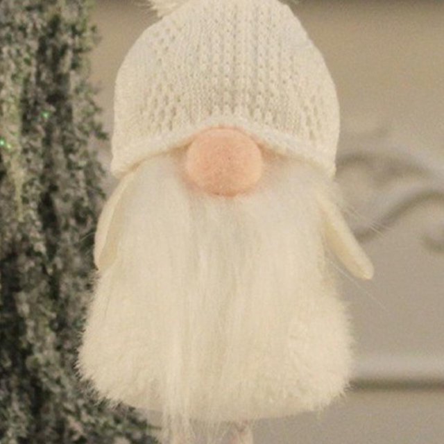 Adornos navideños de Dolly sin rostro, lindos juguetes de peluche, regalos para el hogar DIY (niño) DQrwqpou Libre de BPA