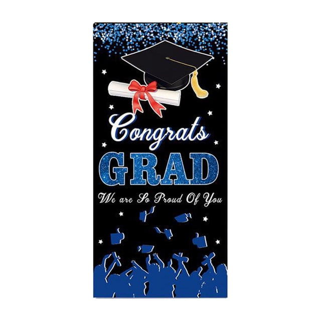 Qocolhg Graduation Decorations Class of 2024 Graduation Decorations Congratulations Graduation Banner Graduation Banner Graduation Decorations Graduation Photo Backgrounds Graduation Party Supplies