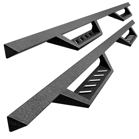 Tyger Auto LanderX Running Board Compatible with 2019-2026 Chevy Silverado GMC Sierra 1500; 2020-2026 2500 3500HD (Not Fit 19 LD) | Double Cab | TG-LX3C82458 | Drop Step Side Step Rail Nerf Bars