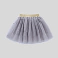 thumbnail image 4 of Xihbxyly Girls Uniform Shorts Toddler Girls Cute Party Dance Solid Color Net Yarn Sequins Stars Tulle, 4 of 6