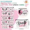 thumbnail image 2 of Bolsas de maquillaje de lona para mujer Dancer Appreciation Gifts, 30 unidades, 2 of 6