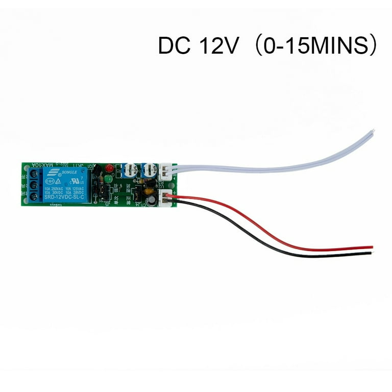DC 12V 24V LED Display Trigger Delay Timing Timer Relay Switch Turn Off  Module