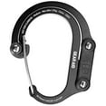 thumbnail image 2 of Gear Aid Heroclip Medium Hybrid Camping Gear Clip - Stealth Black, 2 of 13