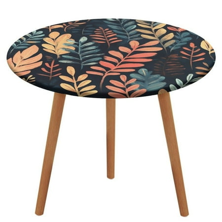 

Forest Trees (9) Tablecloth Round Elastic Fitted Waterproof Table Cover Cloth for Dining Room Indoor Outdoor Decor